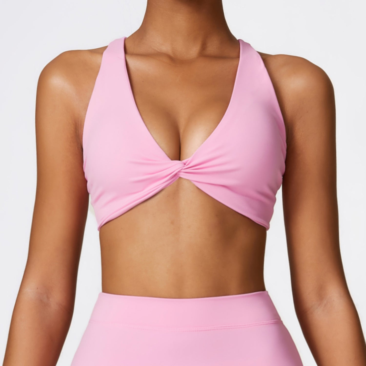 Crossover Seamless Sports Bra