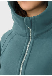 Hooded fleece sweatshirt by bornfocus