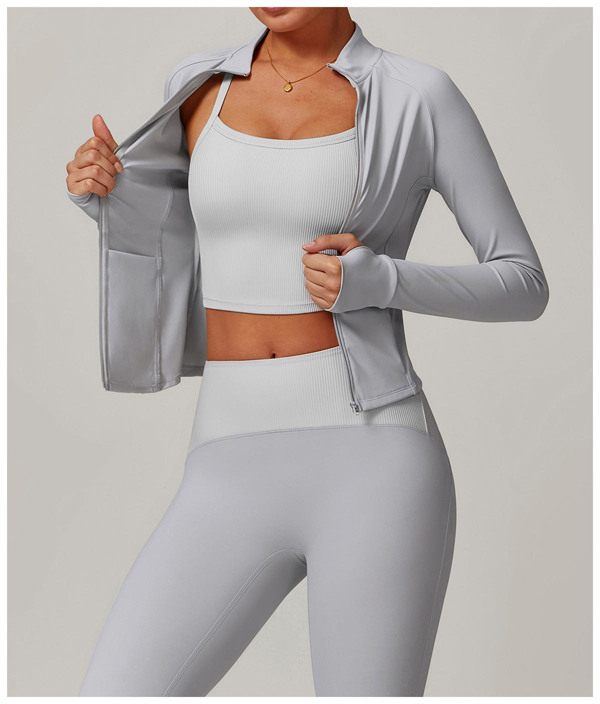 Sculpting Full-Zip Compression Track Jacket