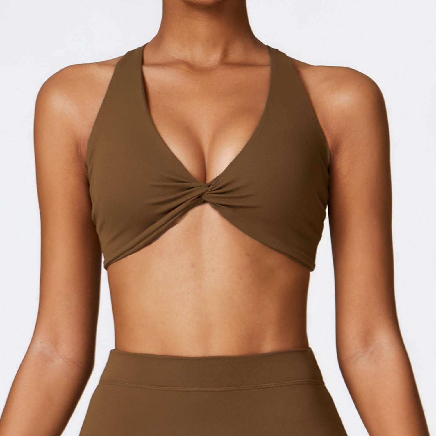 Crossover Seamless Sports Bra
