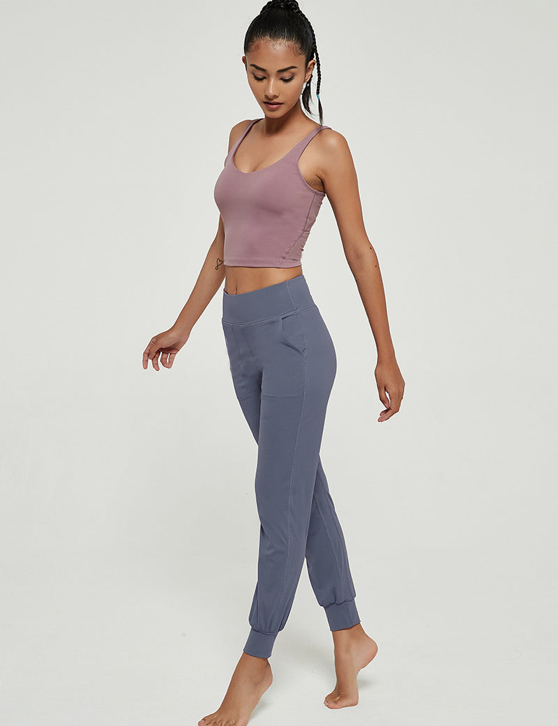 Cross-border Loose Sweatpants Yoga Pants by bornfocus