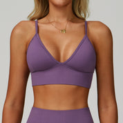 Strap Seamless Sports Bra