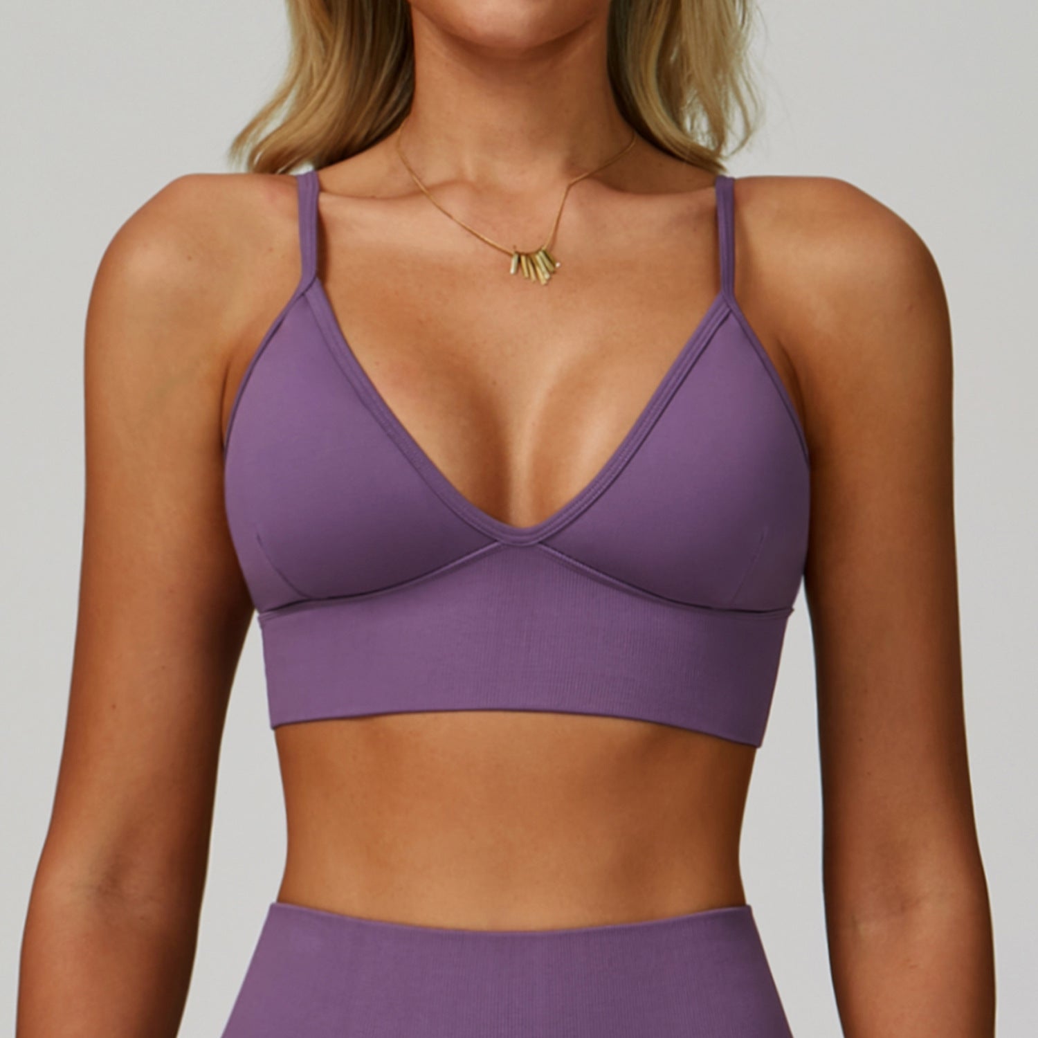 Strap Seamless Sports Bra