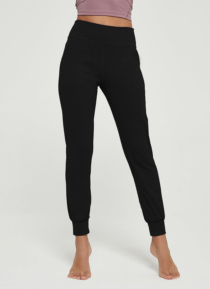 Cross-border Loose Sweatpants Yoga Pants by bornfocus