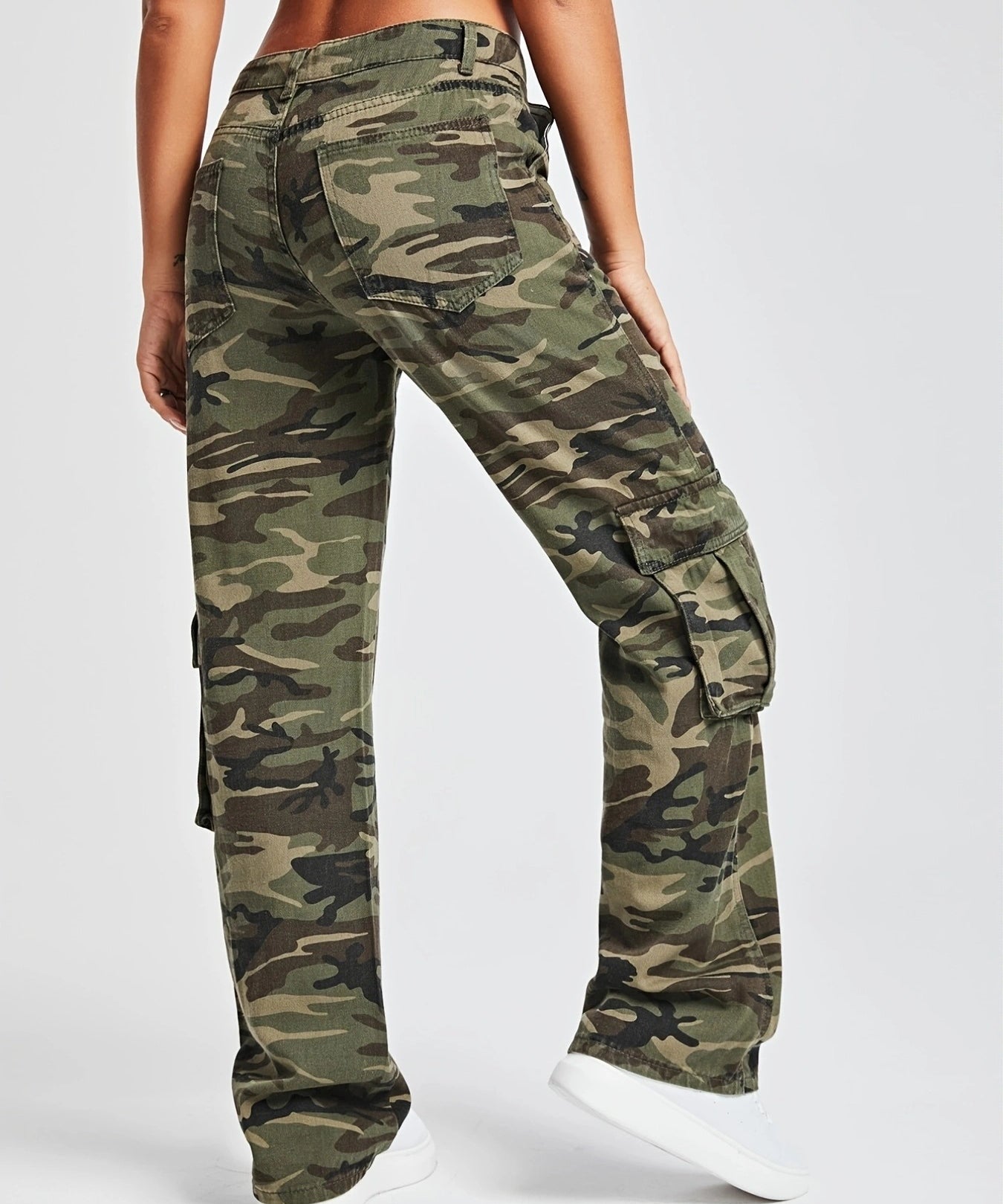 Camo cargo pants - Green by bornfocus