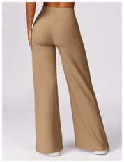 Ribbed Flared Pants