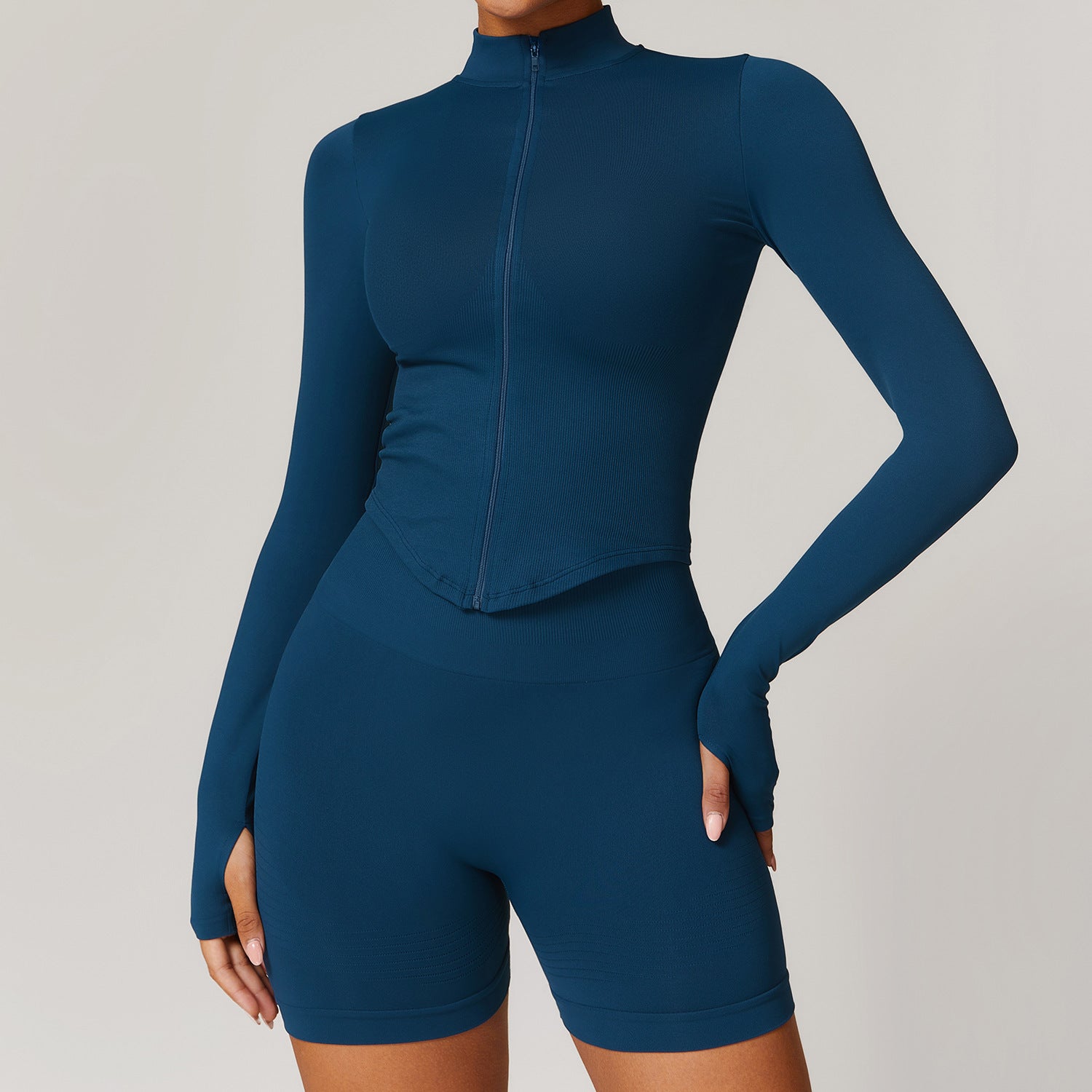 Compression Ribbed Performance Jacket