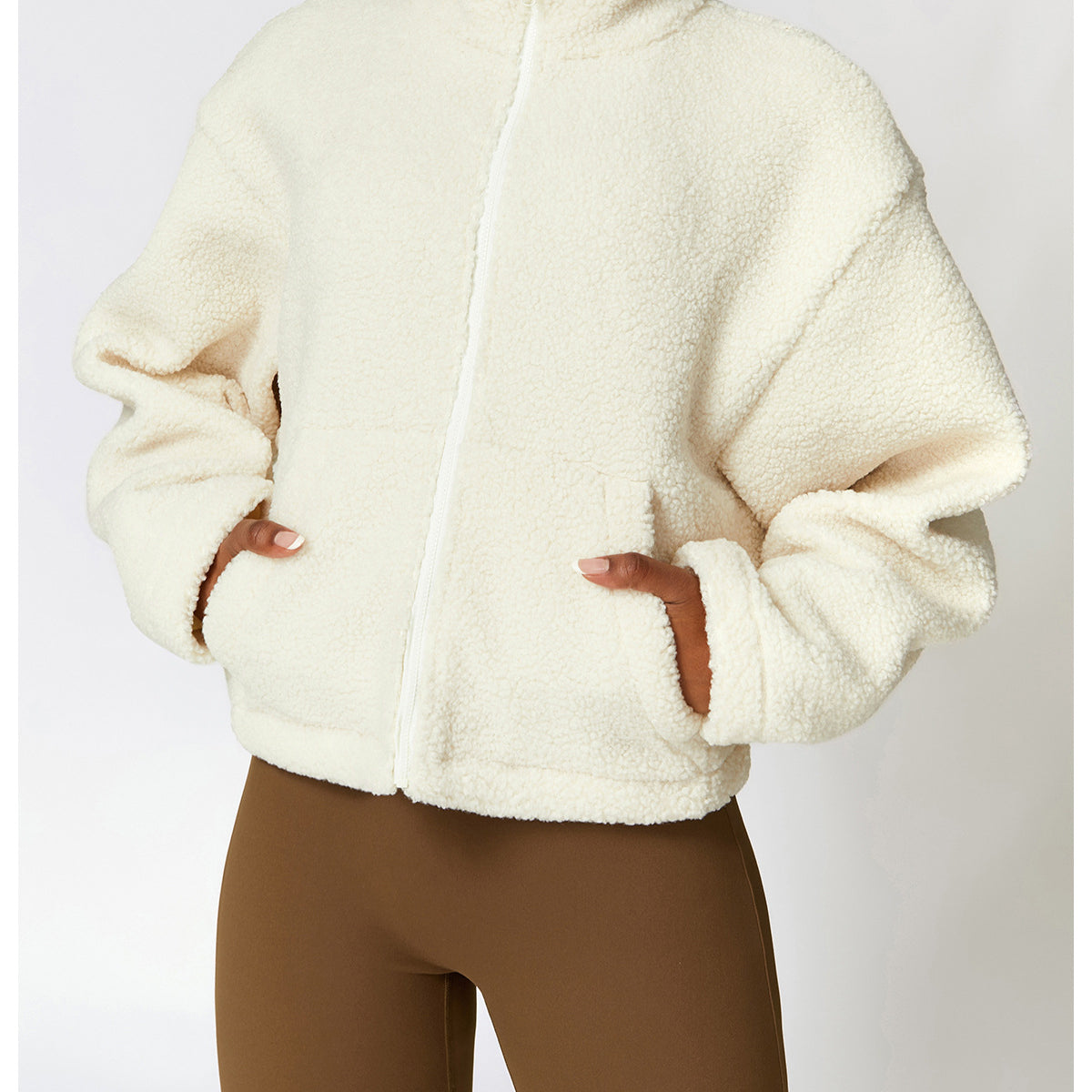 Sherpa Fleece Jacket by bornfocus