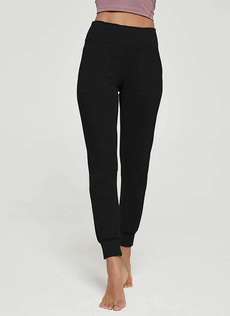 Cross-border Loose Sweatpants Yoga Pants by bornfocus