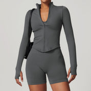 Compression Ribbed Performance Jacket