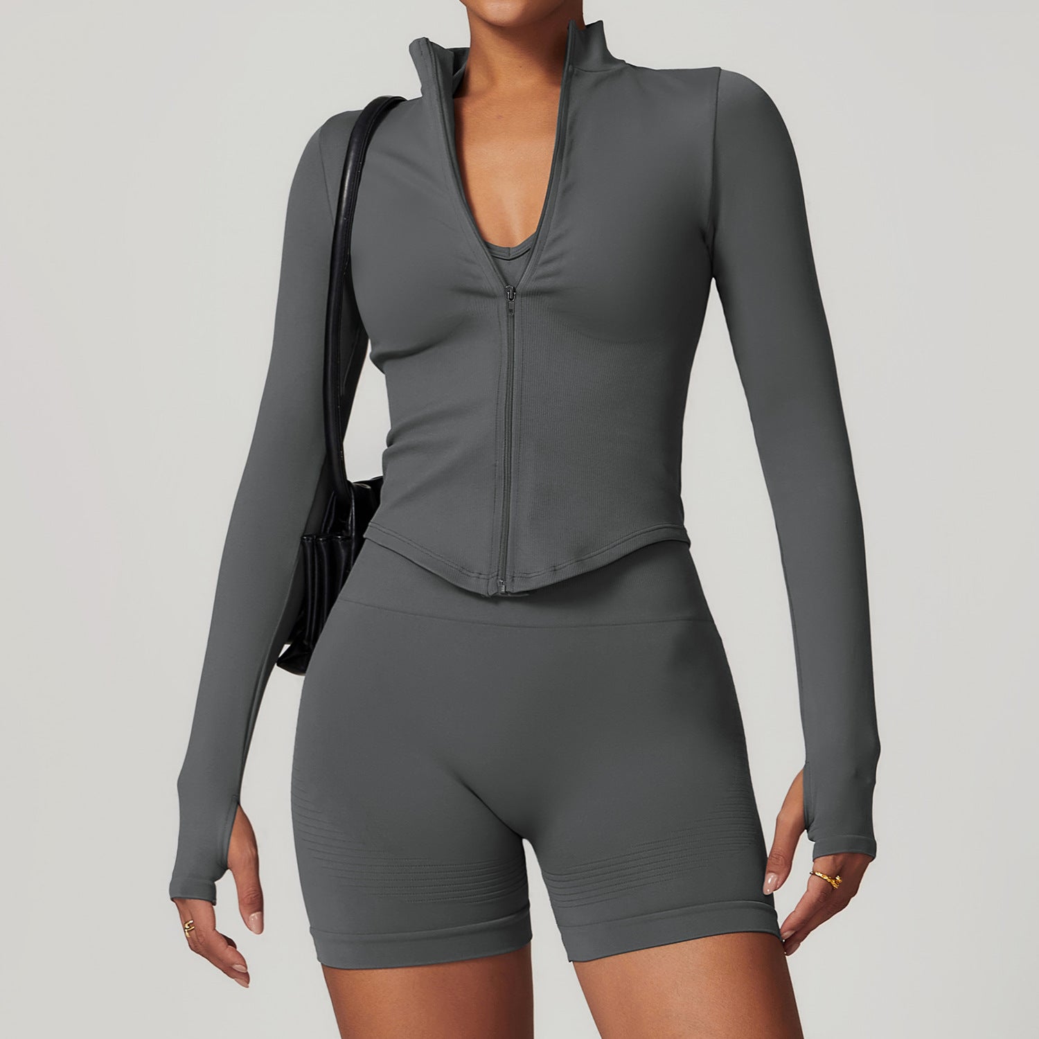 Compression Ribbed Performance Jacket