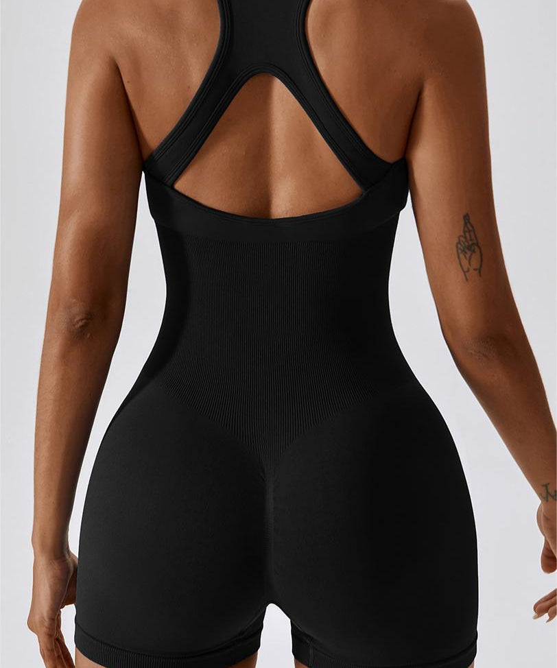 Seamless Racerback Athletic Romper by bornfocus