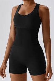 Seamless Racerback Athletic Romper by bornfocus