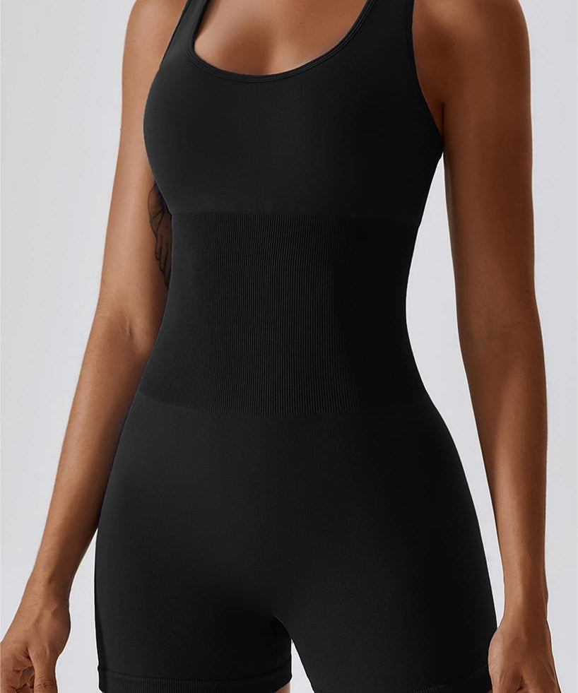 Seamless Racerback Athletic Romper by bornfocus