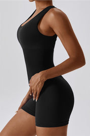 Seamless Racerback Athletic Romper by bornfocus