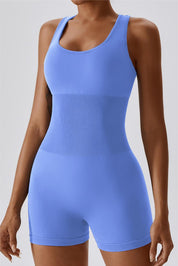 Seamless Racerback Athletic Romper by bornfocus