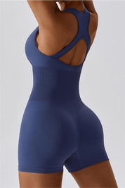 Seamless Racerback Athletic Romper by bornfocus