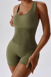 Seamless Racerback Athletic Romper by bornfocus