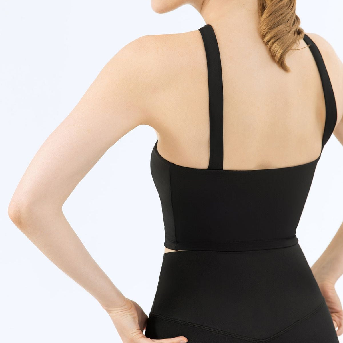 Tube Top Sports Bra & Skirts & Leggings Sets by bornfocus