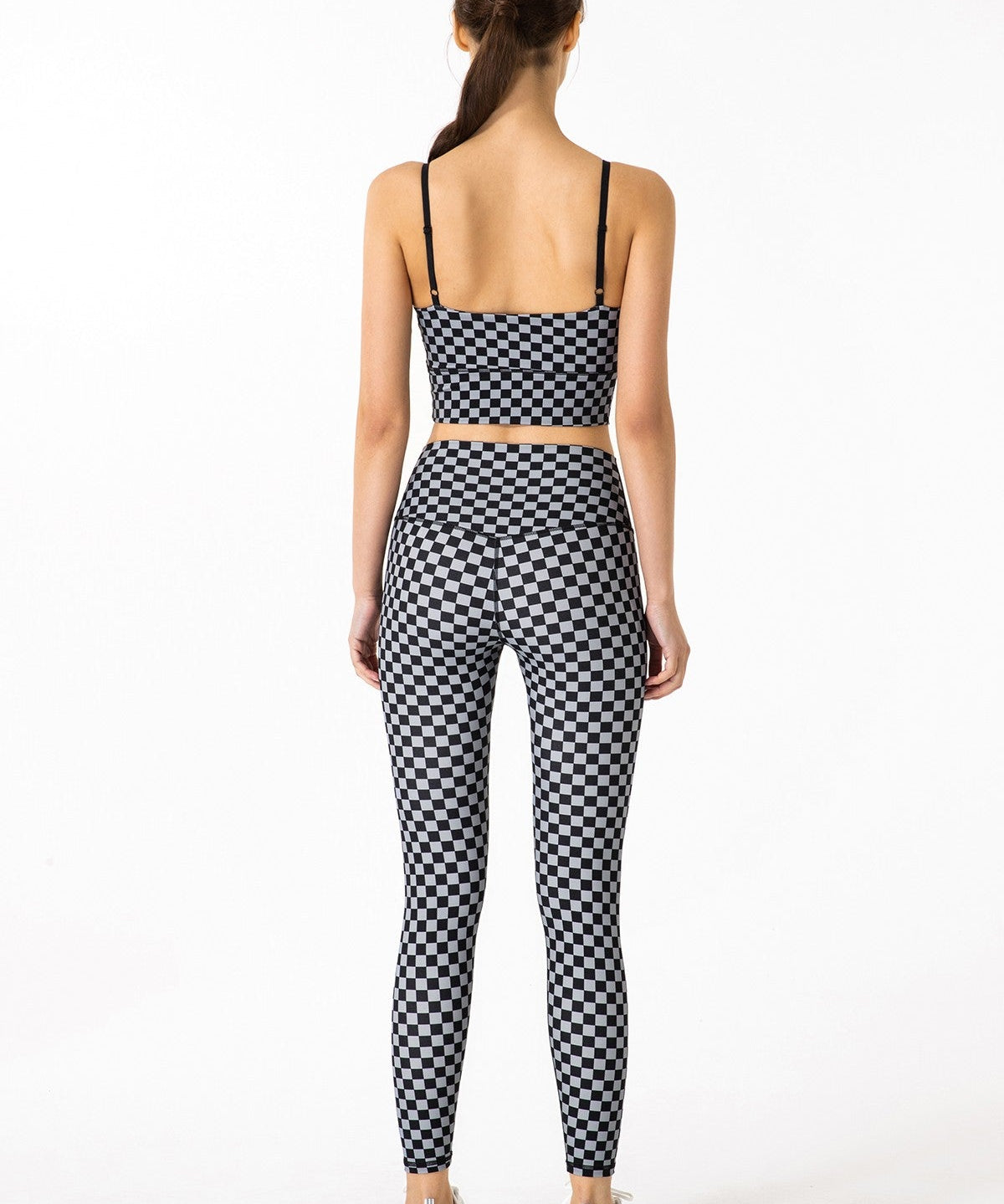 GRID GIRL Cami Bra & Workout Legging Sets by bornfocus