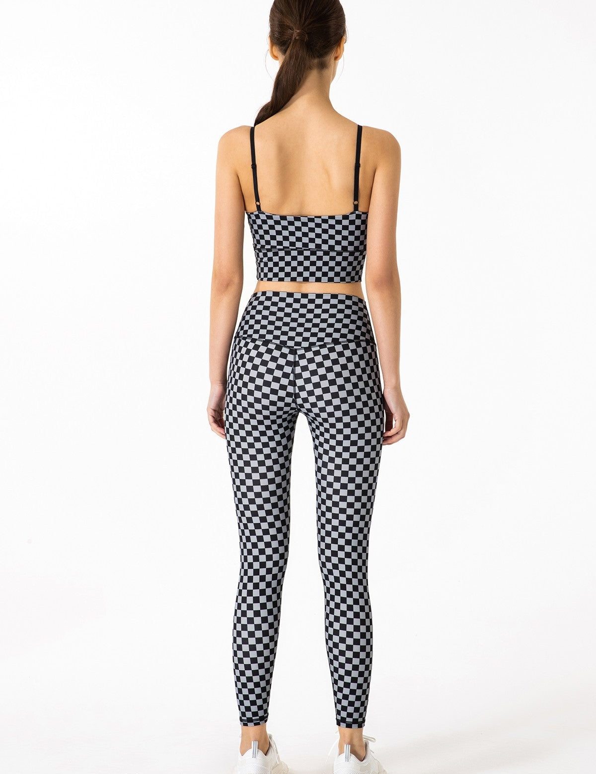 GRID GIRL Cami Bra & Workout Legging Sets by bornfocus