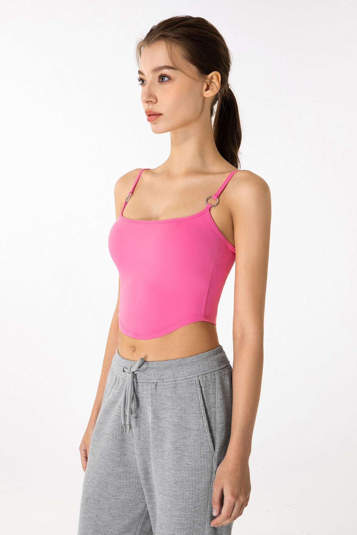 Spaghetti Strap Sports Bra Light Support by bornfocus