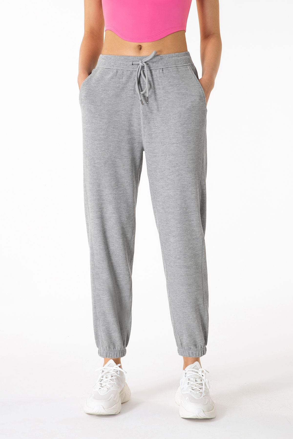 Waffle Knit Lounge Joggers by bornfocus