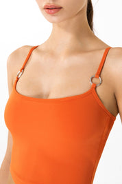 Spaghetti Strap Sports Bra Light Support by bornfocus