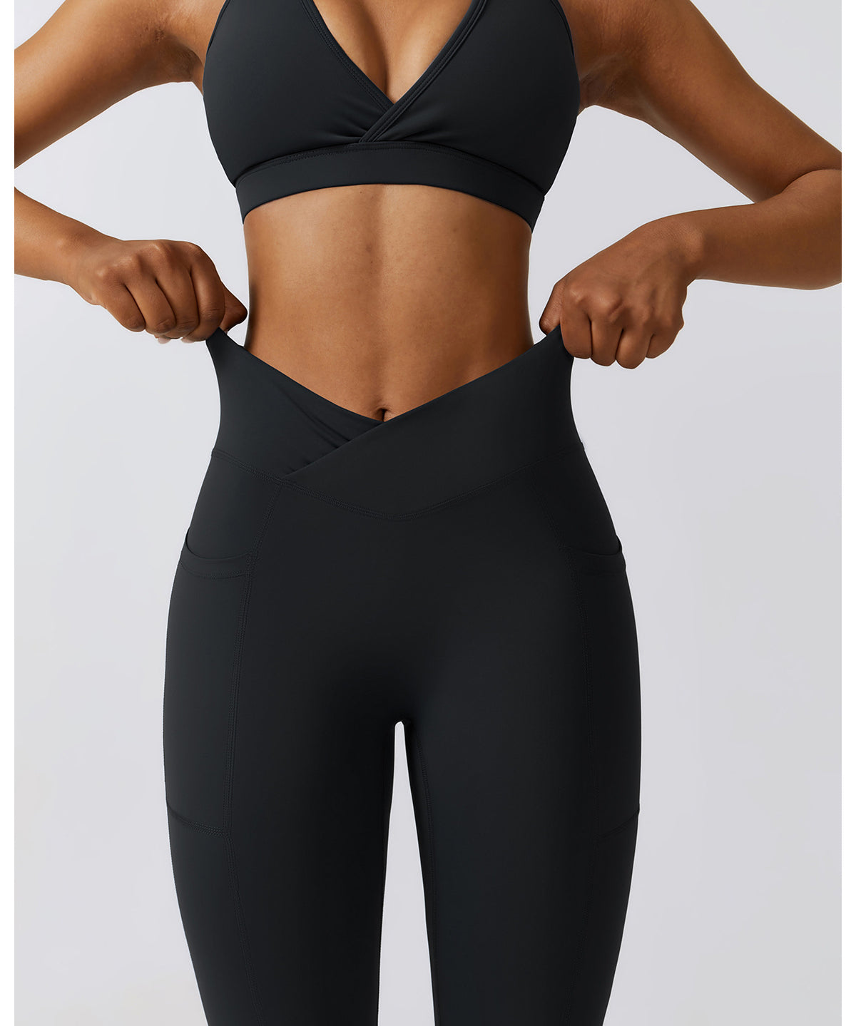 V Waistband Leggings