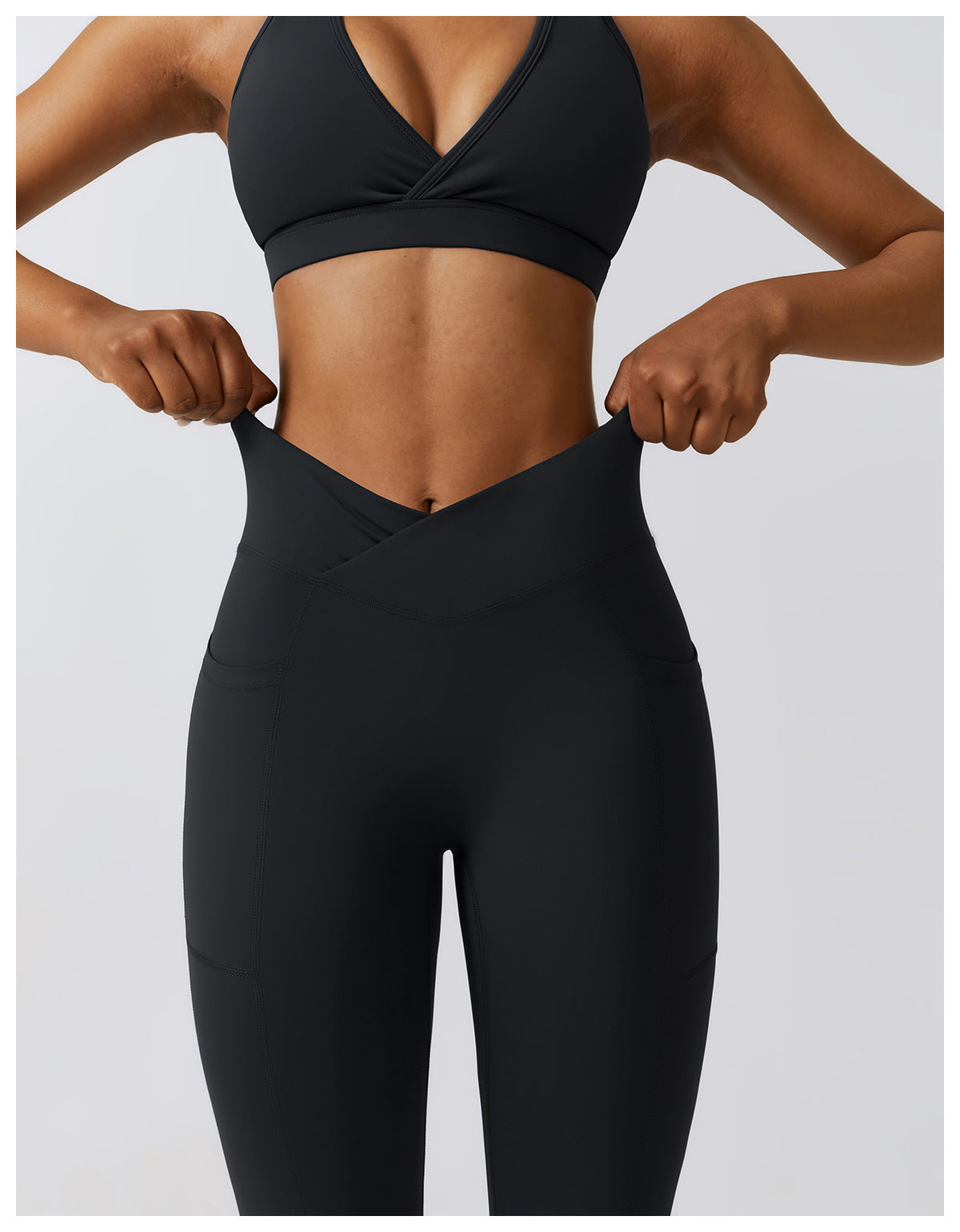 V Waistband Leggings