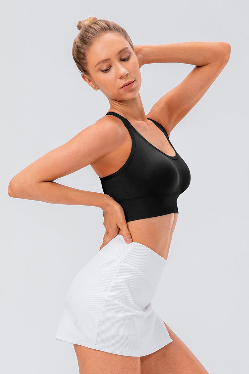 Racerback Bra Medium Support by bornfocus