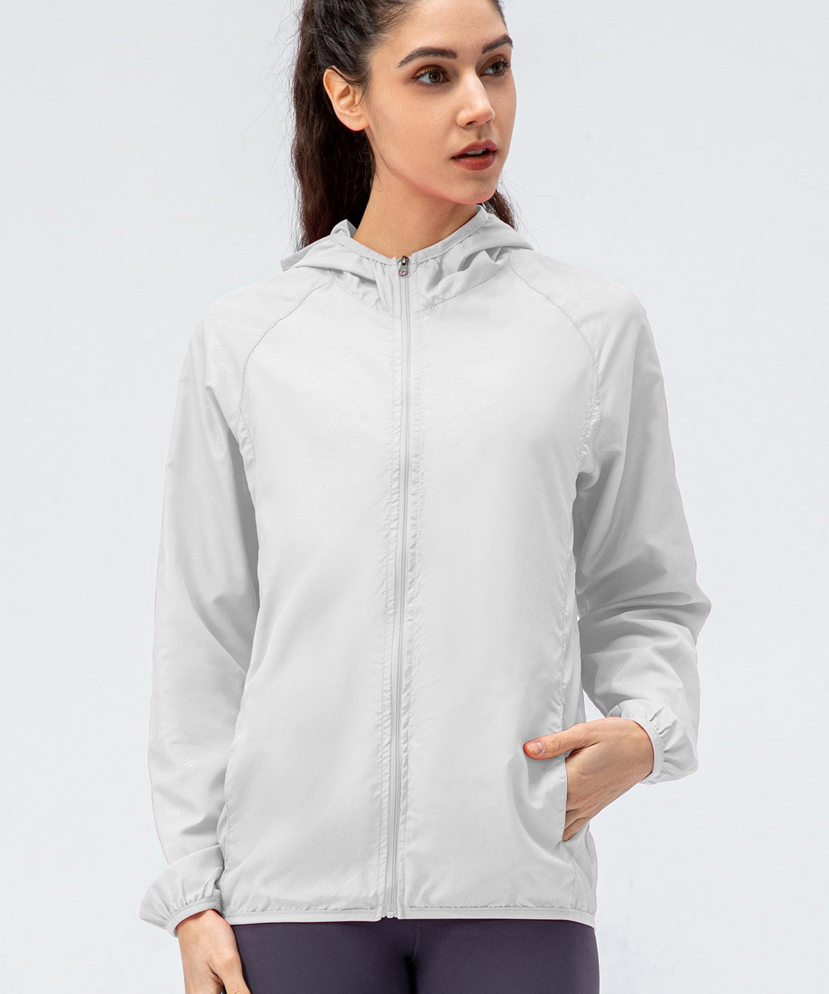 Standard Full-Zip Packable Windbreaker by bornfocus