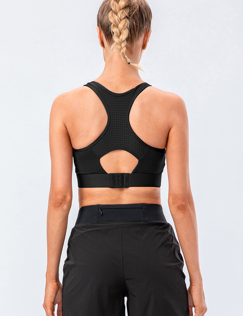 Racerback Bra Medium Support by bornfocus