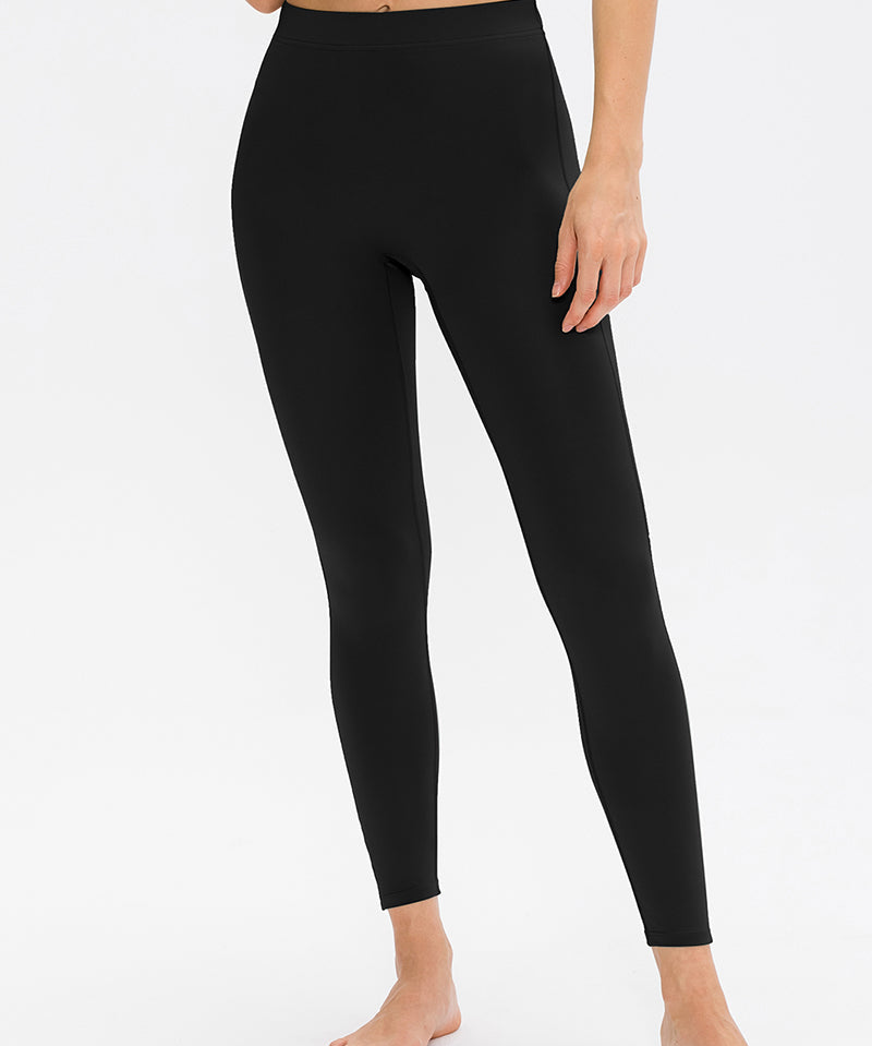 No Front Seam Ankle Leggings by bornfocus