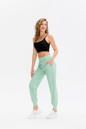 Tummy Control Jogger Pants by bornfocus