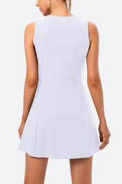 Sleeveless Tennis Dress Built-in Shorts by bornfocus