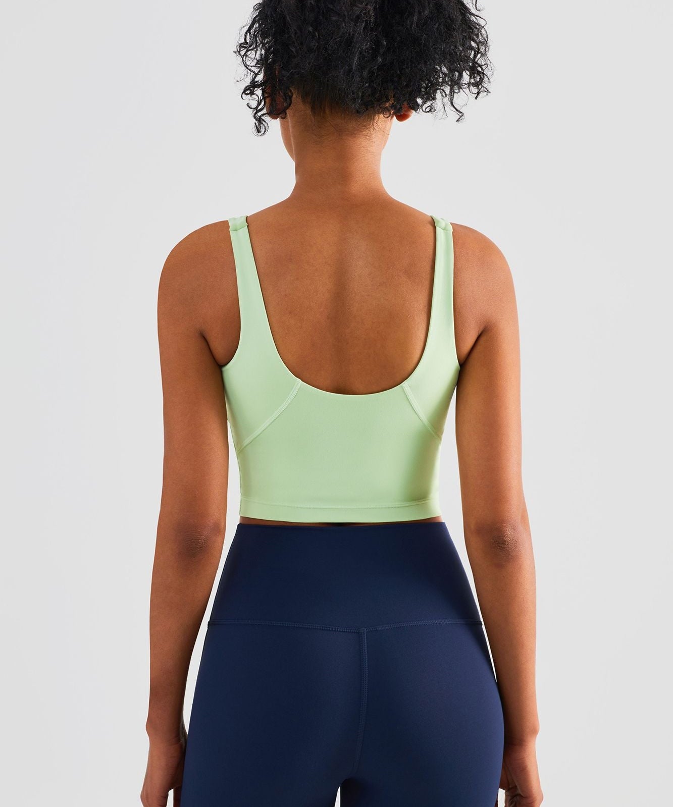 All In One Fits Open Back Sports Bra by bornfocus