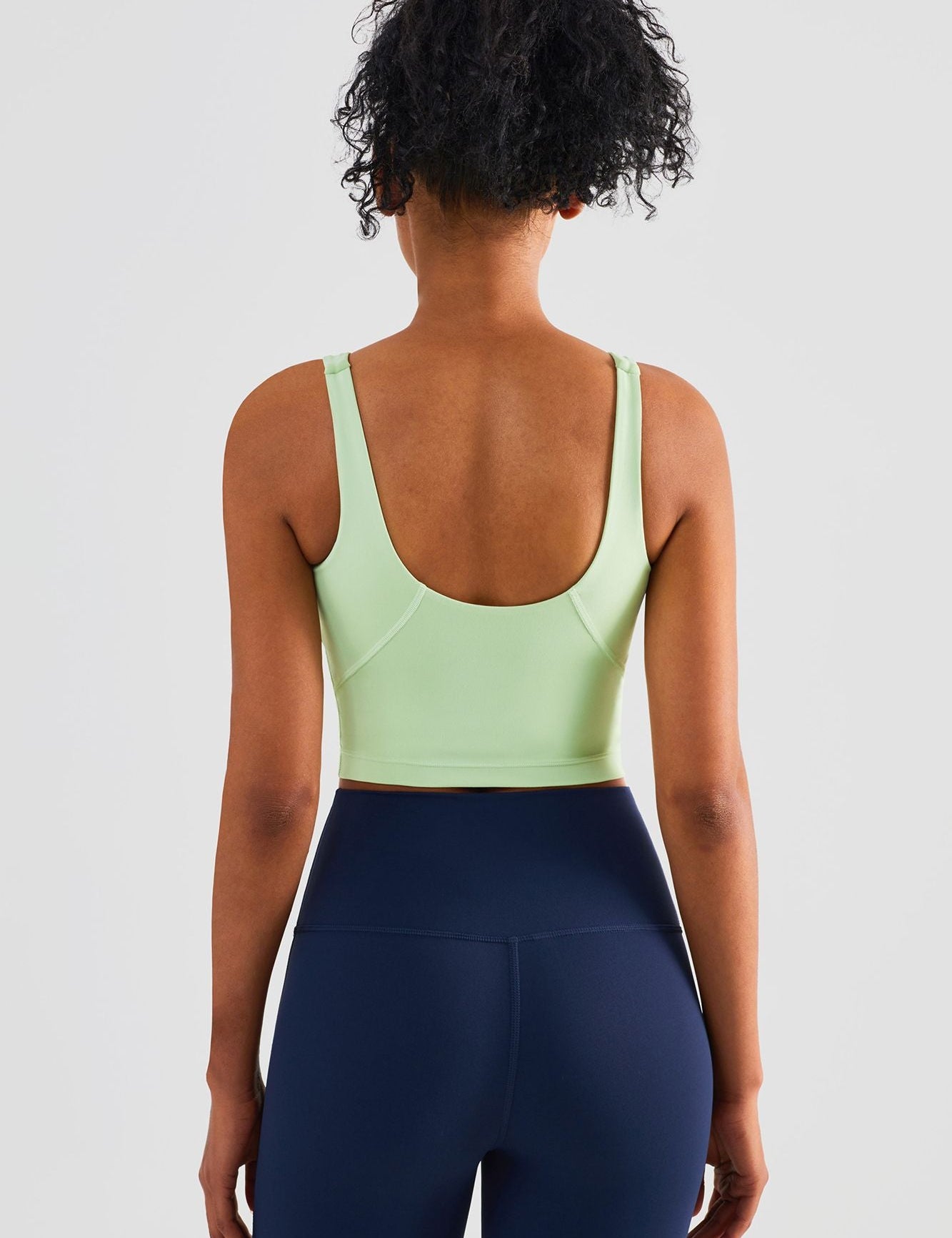 All In One Fits Open Back Sports Bra by bornfocus