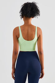 All In One Fits Open Back Sports Bra by bornfocus