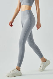 Anti Rolling-Up Yoga Leggings by bornfocus