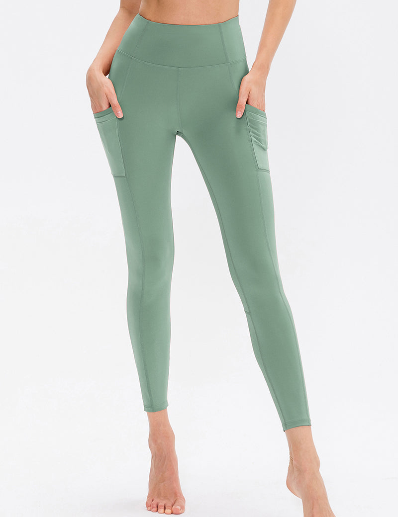 High-Waisted Leggings with Pockets by bornfocus