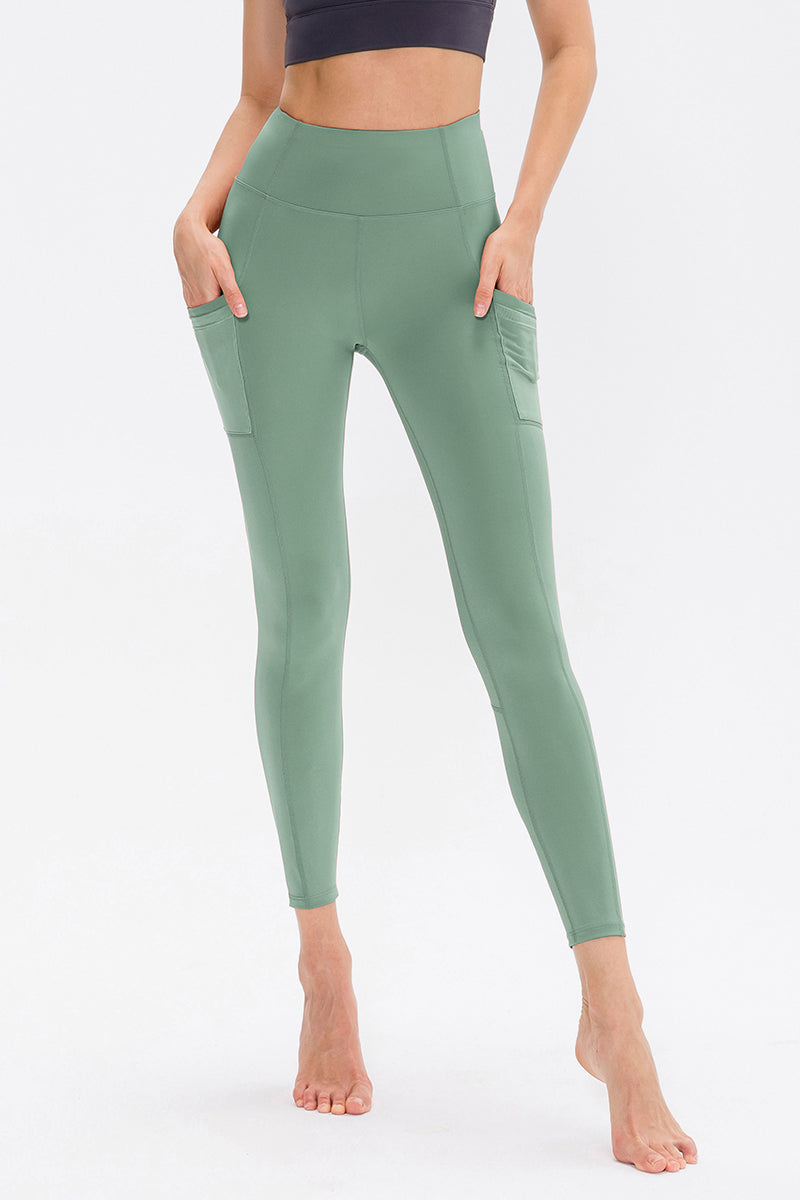 High-Waisted Leggings with Pockets by bornfocus