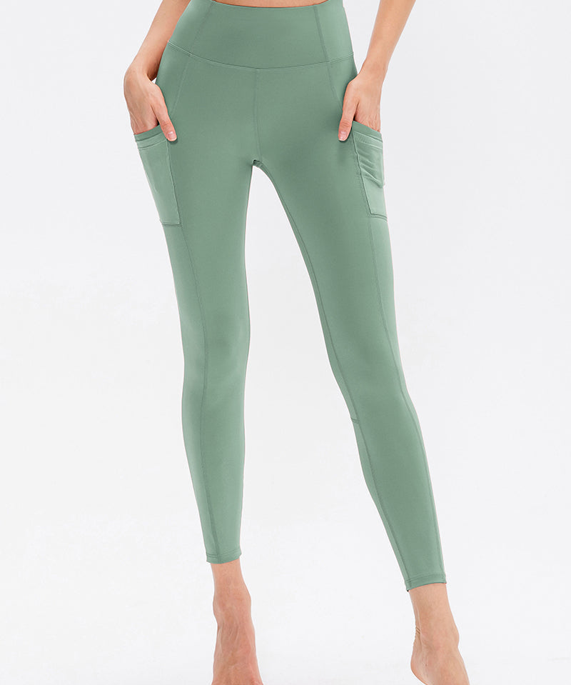 High-Waisted Leggings with Pockets by bornfocus