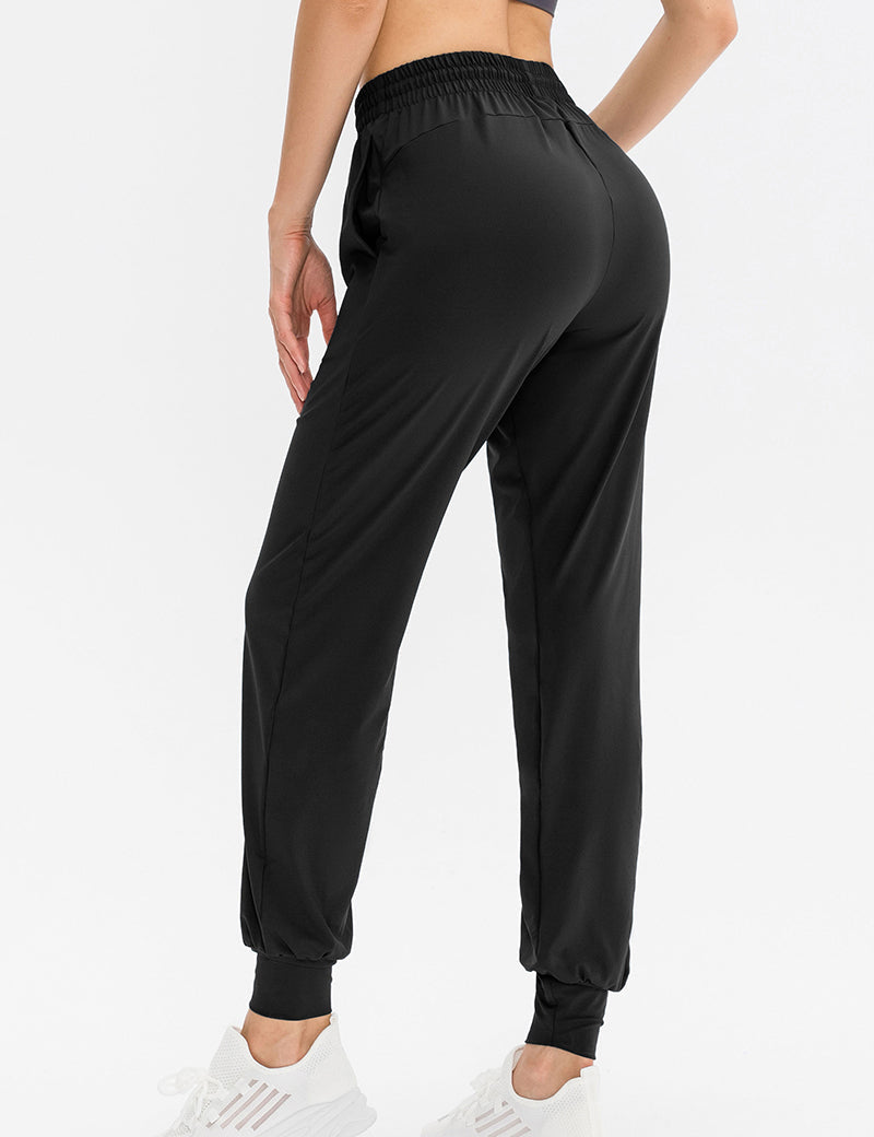 Tapered Jogger Pant with Drawstring by bornfocus