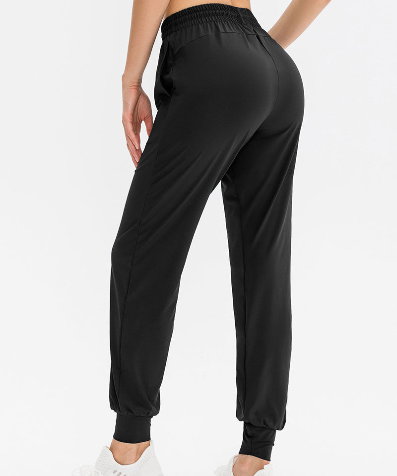 Tapered Jogger Pant with Drawstring by bornfocus