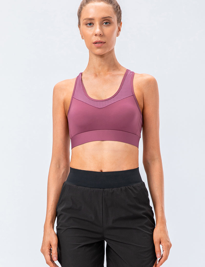 Racerback Bra Medium Support by bornfocus