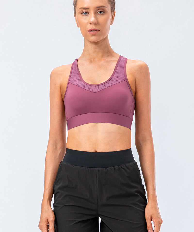 Racerback Bra Medium Support by bornfocus