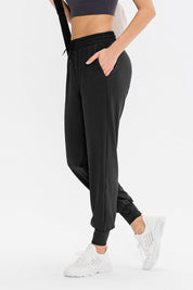 Tapered Jogger Pant with Drawstring by bornfocus