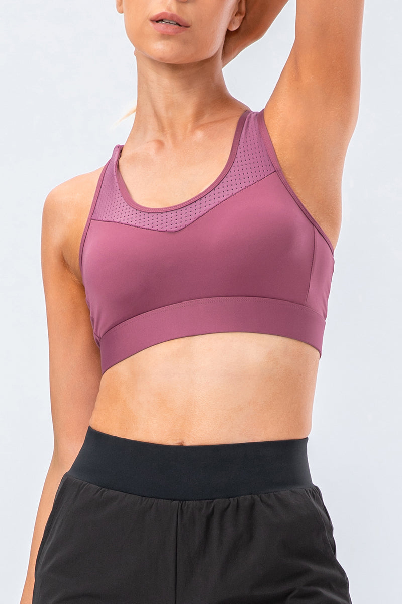 Racerback Bra Medium Support by bornfocus