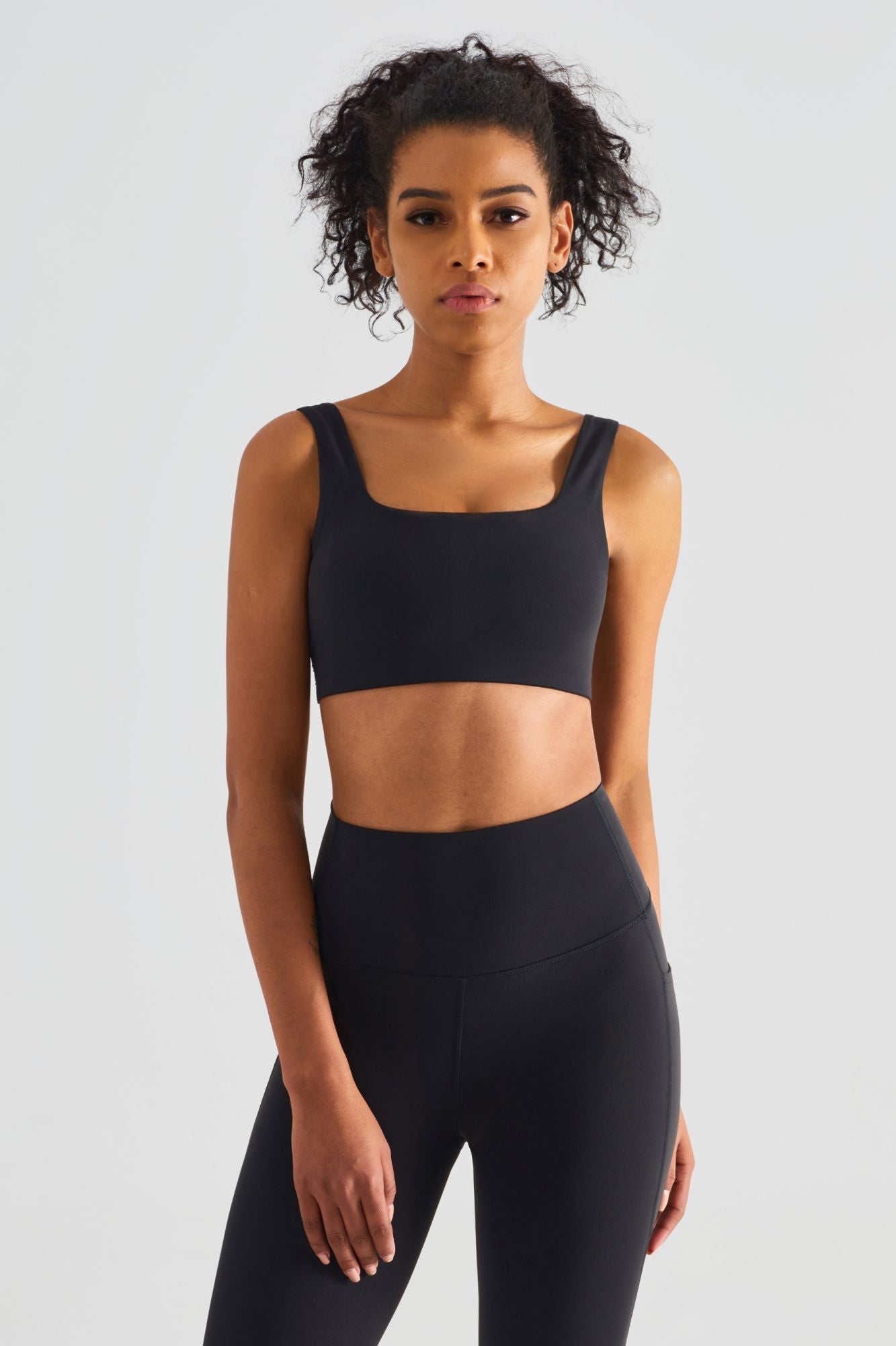 Backless Sports Bra & Yoga Leggings Activewear Set by bornfocus